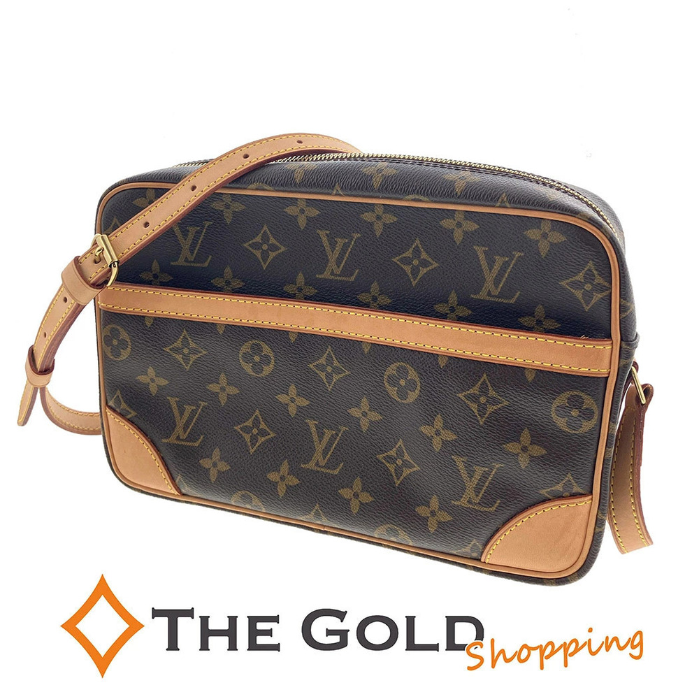 Louis Vuitton Trocadero Monogram Canvas Horizontal Crossbody Bag Brown